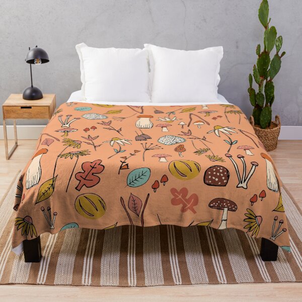 Item preview, Autumn Botanical Salmon designed and sold by susycosta.