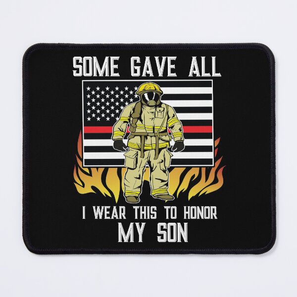 Item preview, Thin Red Line Firefighter Son Design design gift idea designed and sold by BRtisticDesigns.