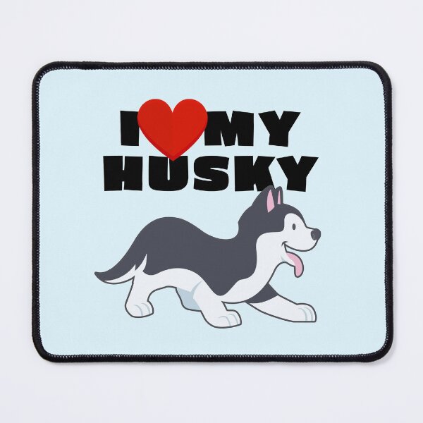 Item preview, I Love My Husky - 2 designed and sold by BrianSmith84.