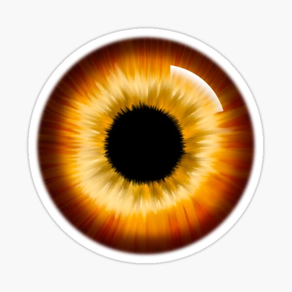 Vista previa del artículo con la obra «Ojo Sith», diseñado y vendido por Zach Dallwig.