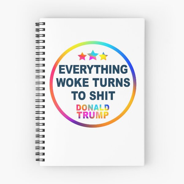 Item preview, Everything Woke Turns To Shit, Trump supporter, Everything Woke Turns To Shit Trump supporter designed and sold by Mirnamar.