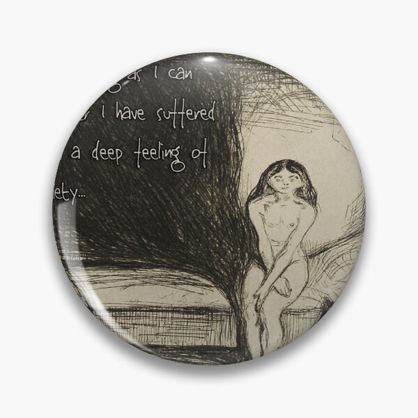 Item preview, Anxiety  designed and sold by Sagansuniverse.