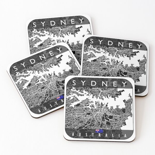 Item preview, SYDNEY MAP AUSTRALIA designed and sold by hatimelhag.