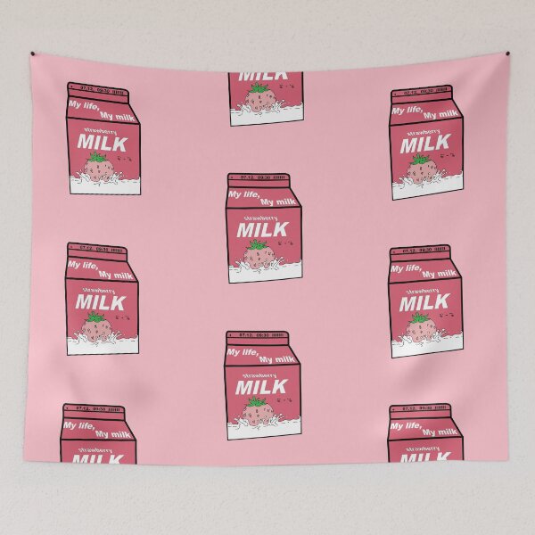 Item preview, Kawaii Strawberry milk  designed and sold by youssef9912.