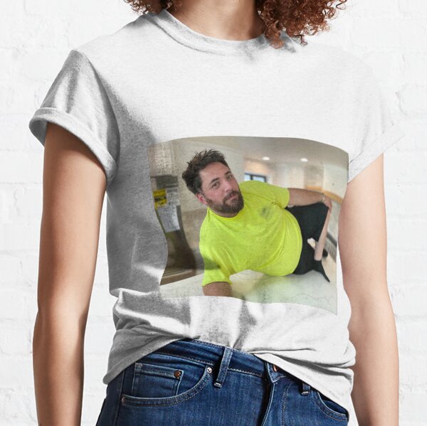 Man in a Yellow Shirt Classic T-Shirt