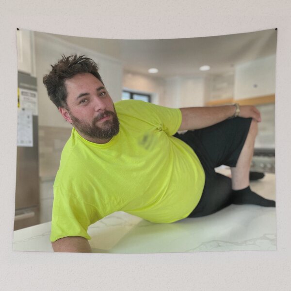 Item preview, Man in a Yellow Shirt designed and sold by RDGArt.