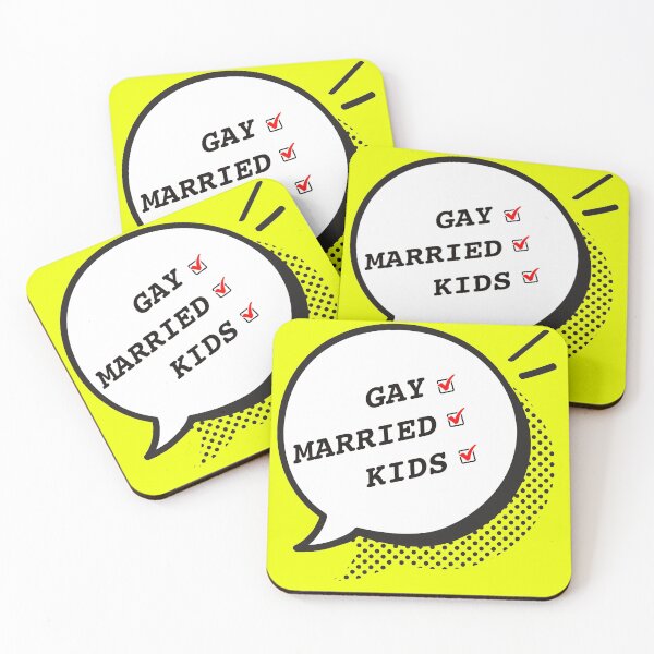 Item preview, GAY, MARRIED, KIDS ✔️  designed and sold by IBD-HOUS.