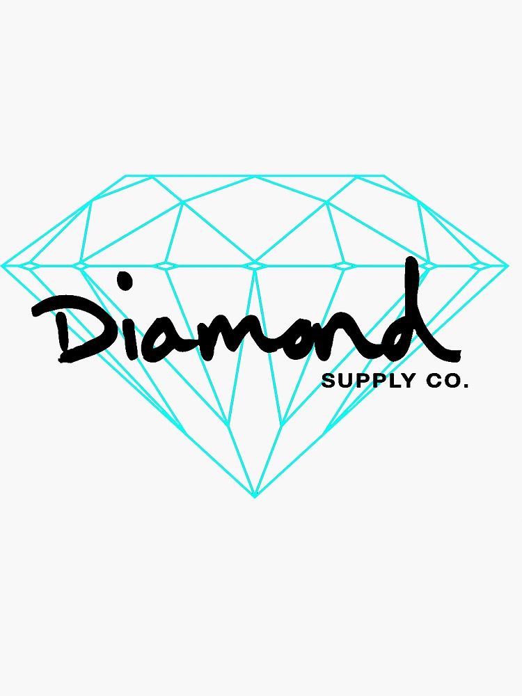 Drippin' Diamond Sticker for Sale by Kishan2k