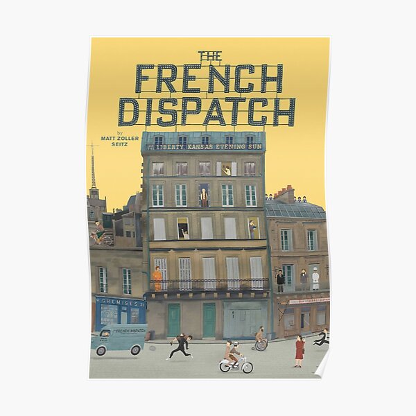 La dépêche française Poster