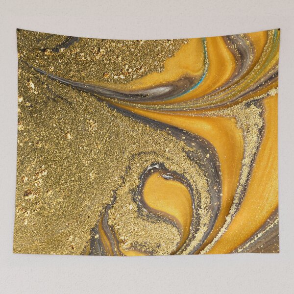 Item preview, Diseño exclusivo de patrón de mármol dorado designed and sold by Piper-Deals.