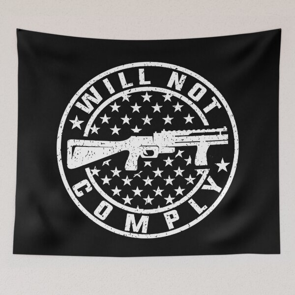 Item preview, No cumplirá con los derechos de armas de bandera estadounidense del propietario del AR-15 designed and sold by levdone.