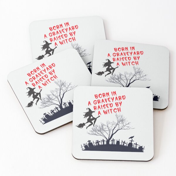 Item preview, Born in Graveyard raised by a witch Halloween  designed and sold by Einsteincreates.
