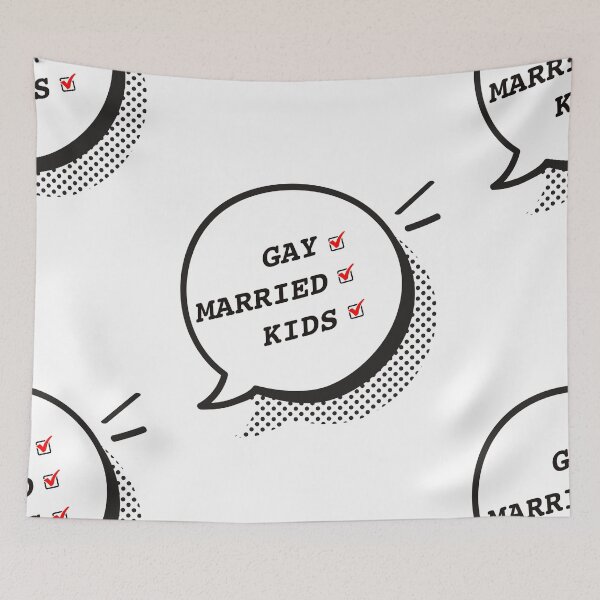 Item preview, GAY, MARRIED, KIDS ✔️  designed and sold by IBD-HOUS.