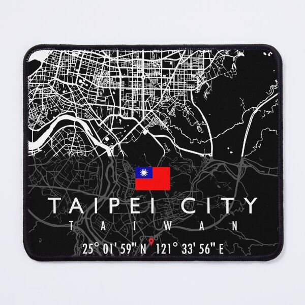 Item preview, TAIPEI MAP TAIWAN designed and sold by hatimelhag.