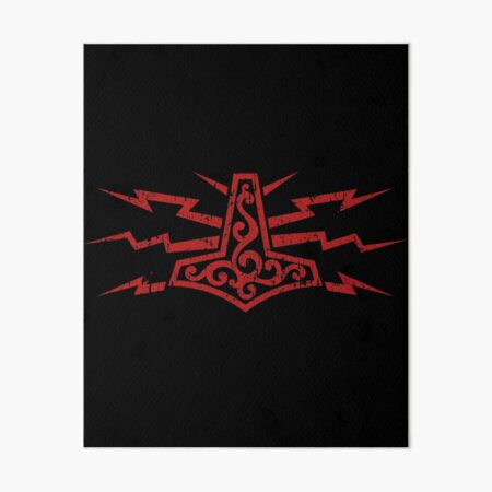 Thors Hammer(mjolnir) Art Board Print for Sale by BHigham98