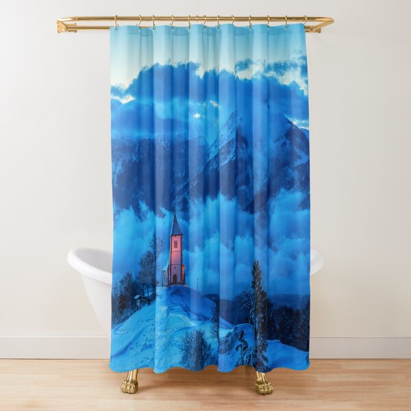 Item preview, perfect house in a cloudy mountain view designed and sold by DOKU_TEAM SHIRT.