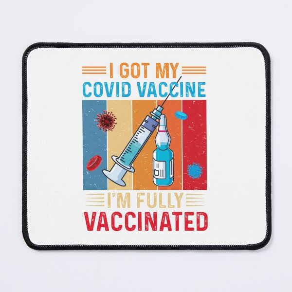 Item preview, I am VACCINATED!- Covid 19 vaccination gift idea designed and sold by BRtisticDesigns.