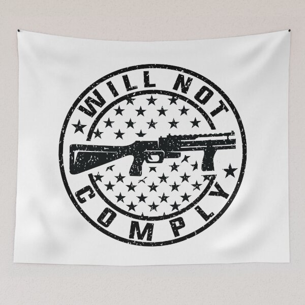 Item preview, No cumplirá con los derechos de armas de bandera estadounidense del propietario del AR-15 designed and sold by levdone.