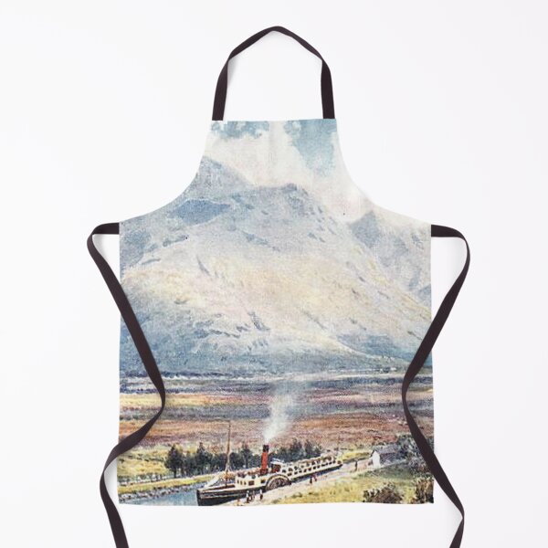 Item preview, Vintage Illustration of Ben Nevis from Banavie designed and sold by yourscotland.