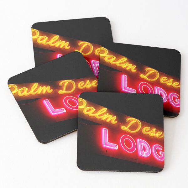 Item preview, Palm Desert Lodge Neon Sign designed and sold by jenniferloring.