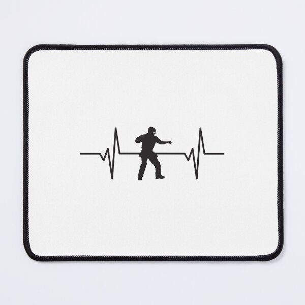 Item preview, Baseball heartbeat design for Baseball or softball umpires designed and sold by BRtisticDesigns.