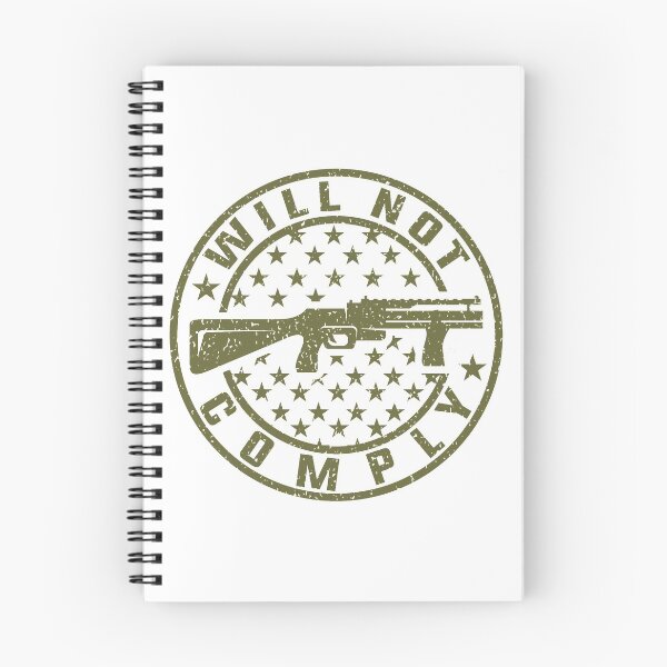 Item preview, Will Not Comply American Flag Gun Rights designed and sold by levdone.