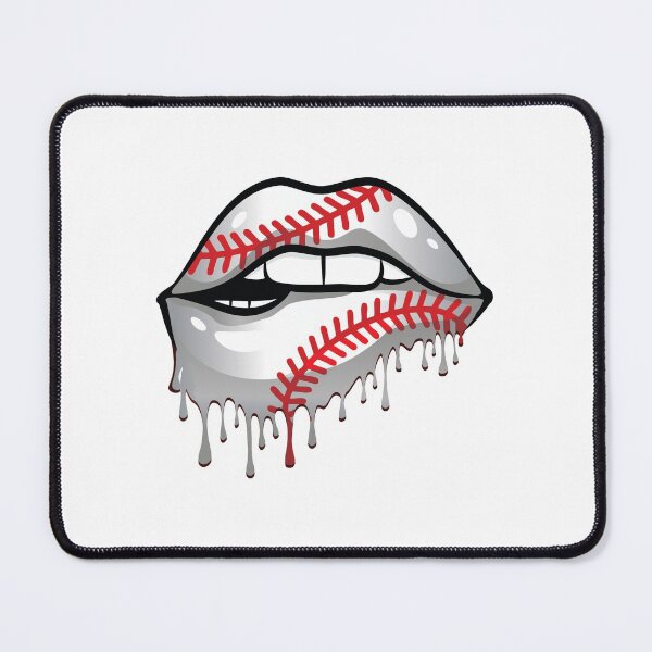 Item preview, Baseball Mouth, dripping lips gift for women designed and sold by BRtisticDesigns.