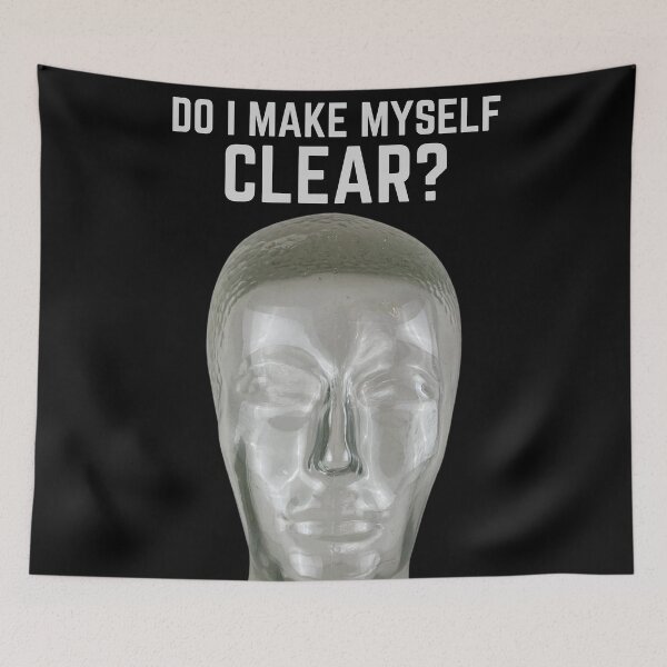 Item preview, Do I make myself clear? designed and sold by Caregiverology.