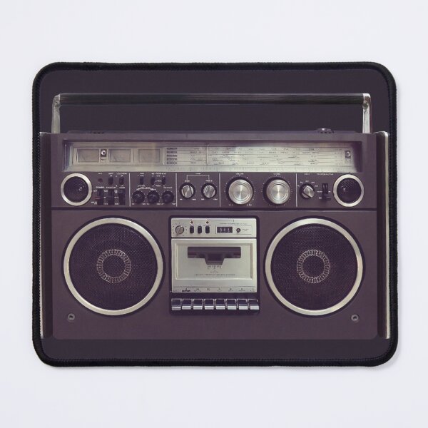 Item preview, 80s Retro Boombox Cassette Player designed and sold by BluePlanet.
