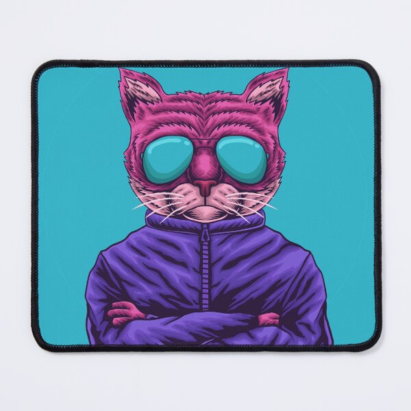 Item preview, Tough Pink Cat designed and sold by OutofFocusShop.