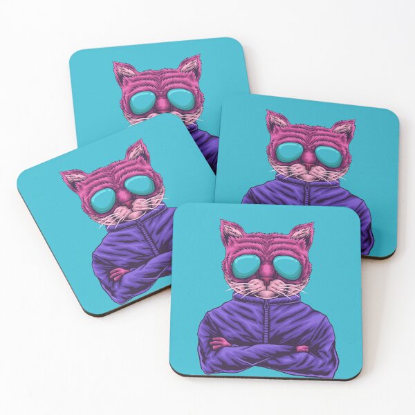 Item preview, Tough Pink Cat designed and sold by OutofFocusShop.