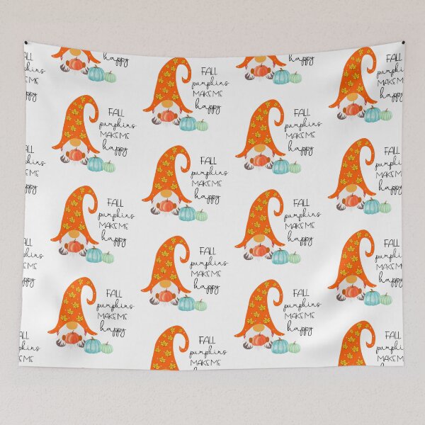 Item preview, Fall Pumpkins Make Me Happy - Fall Thanksgiving Gifts designed and sold by younghopes.
