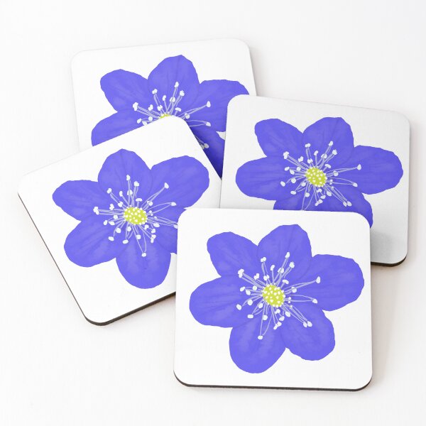 Item preview, Blue flower - little gem of Tignes designed and sold by Tatiana Gregson.