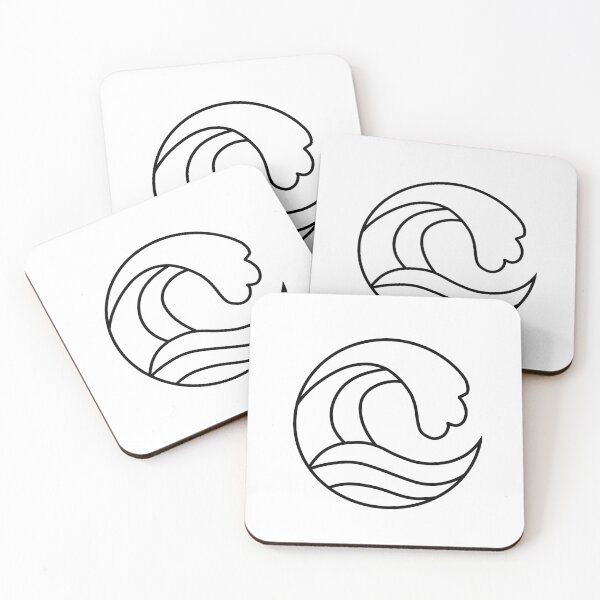 Item preview, Simple black wave designed and sold by Calli Harris.