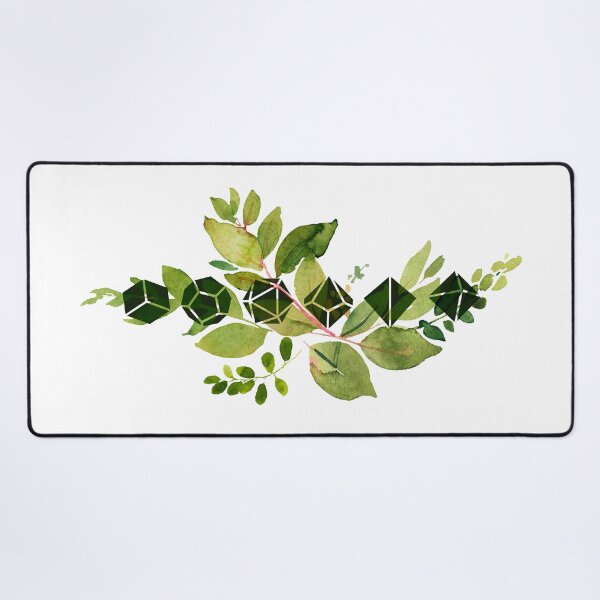 Item preview, Green Leaves & Dice designed and sold by RachelMcEwanArt.