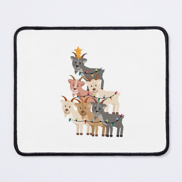 Item preview, Goat Christmas design, gift for adults or kids who love goats designed and sold by BRtisticDesigns.