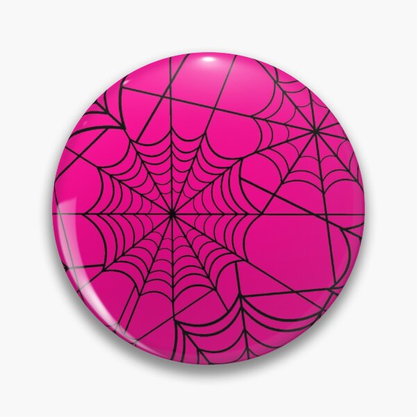 Item preview, halloween hot pink spider web  designed and sold by Gossip Rag.