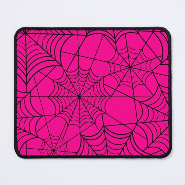 Item preview, halloween hot pink spider web  designed and sold by Gossip Rag.