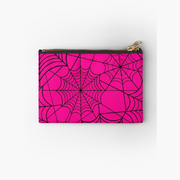 Item preview, halloween hot pink spider web  designed and sold by Gossip Rag.