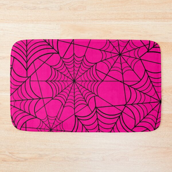 Item preview, halloween hot pink spider web  designed and sold by Gossip Rag.