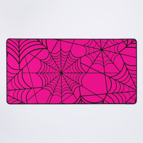 Item preview, halloween hot pink spider web  designed and sold by Gossip Rag.