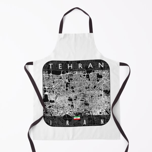Item preview, TEHRAN MAP IRAN designed and sold by hatimelhag.