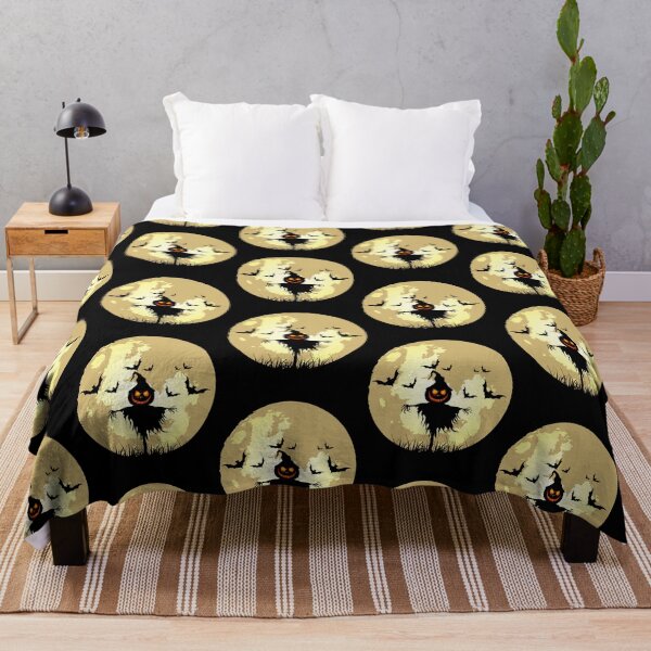 Item preview, Scary scarecrow with bats Halloween design gift for men & women designed and sold by BRtisticDesigns.