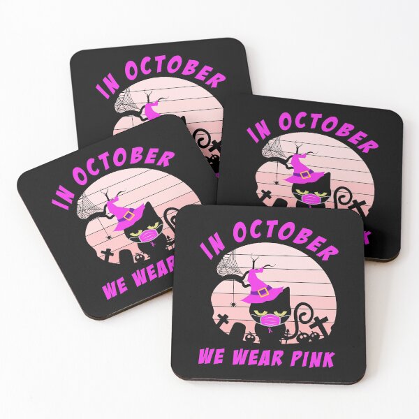 Item preview, October Breast Cancer Awareness Halloween design designed and sold by BRtisticDesigns.