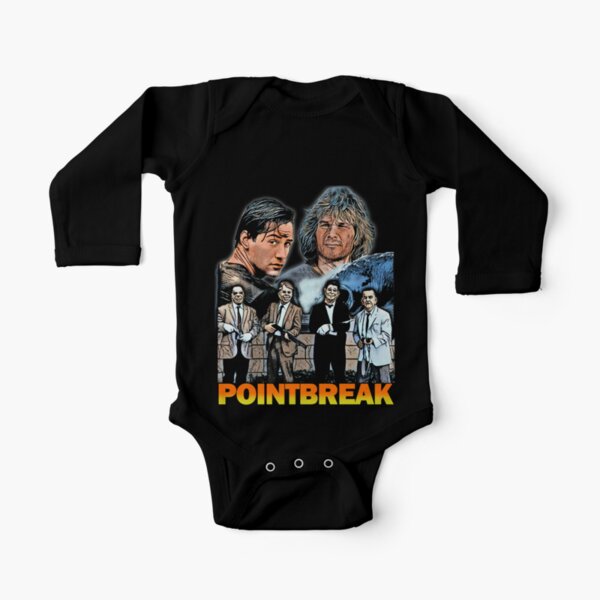 Point Break Long Sleeve Baby One-Piece