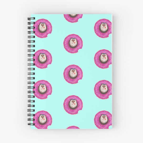 Item preview, Hedgehog chilling in a doughnut  designed and sold by Amz-art.