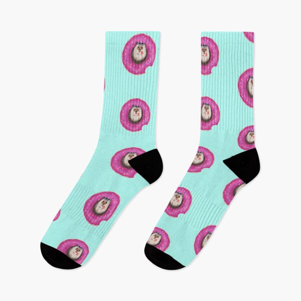 Item preview, Hedgehog chilling in a doughnut  designed and sold by Amz-art.