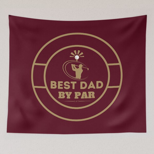 Item preview, Best Dad By Par Funny Golf Pun designed and sold by thecooltable.