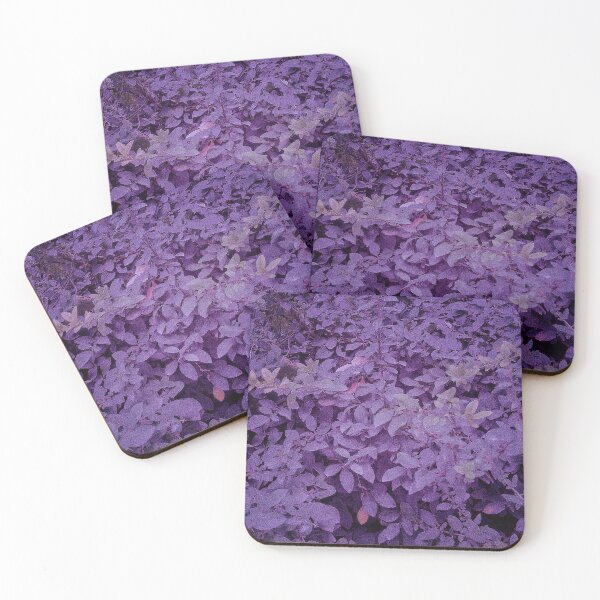 Item preview, Purple leaves pattern designed and sold by maisiriva.