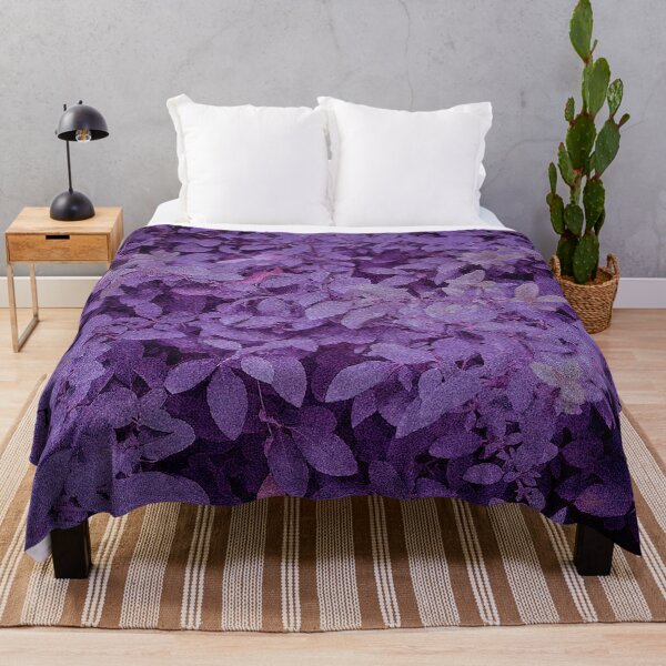 Item preview, Purple leaves pattern designed and sold by maisiriva.